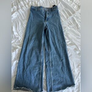 Zara Wide Leg Jeans size 8